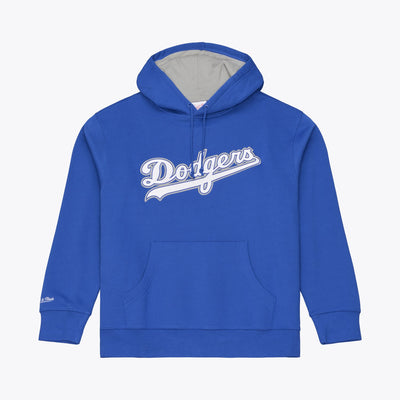 Mitchell & Ness Fernando Valenzuela Los Angeles Dodgers Royal Player Fleece Hoodie