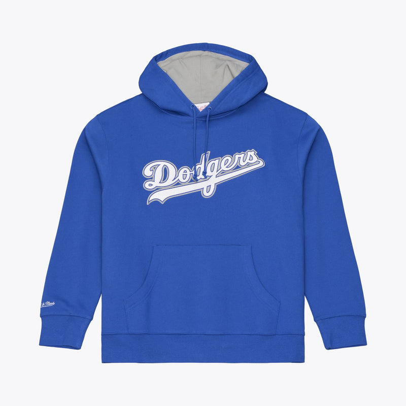 Mitchell & Ness Fernando Valenzuela Los Angeles Dodgers Royal Player Fleece Hoodie