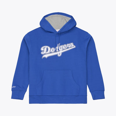 Mitchell & Ness Fernando Valenzuela Los Angeles Dodgers Royal Player Fleece Hoodie