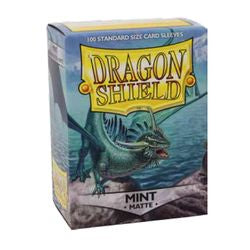 Dragon Shield Matte Sleeves (100 Count) - Mint