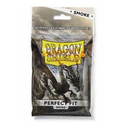Dragon Shield Perfect Fit Inner Sleeves (100 Count) - Smoke