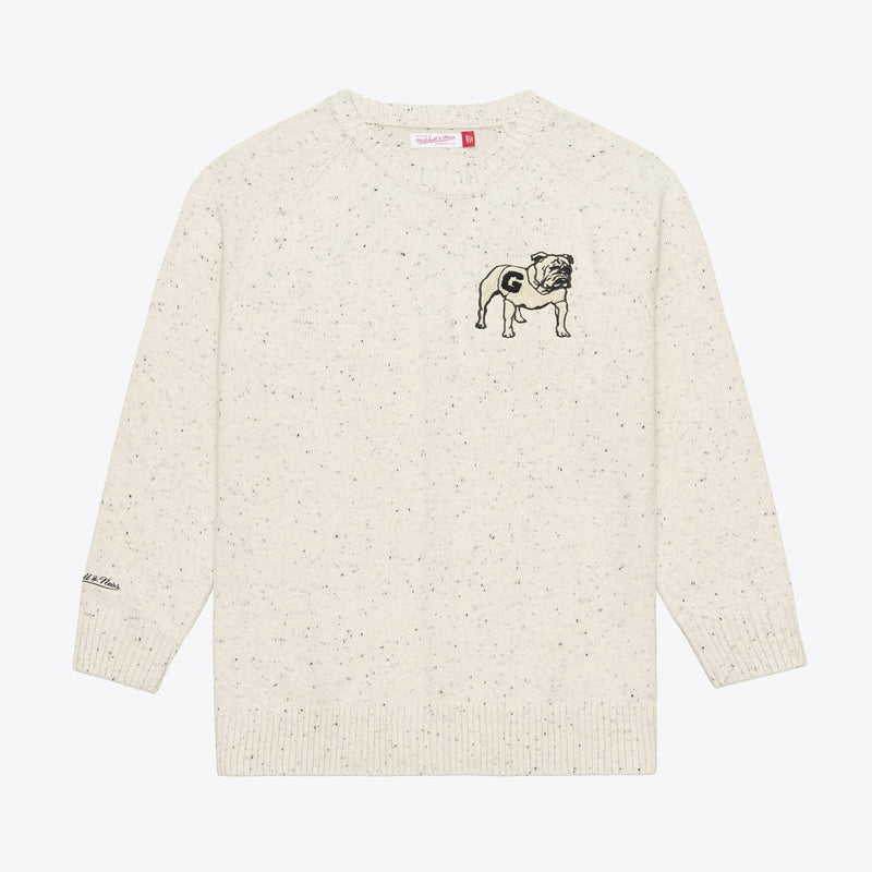 Mitchell & Ness Georgia Bulldogs Cookies & Cream Sweater