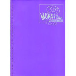 Monster Binder 9-Pocket Trading Card Album - Matte Purple