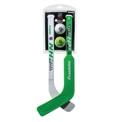 Franklin Sports Mini Hockey Goalie and Player Stick and Ball Set