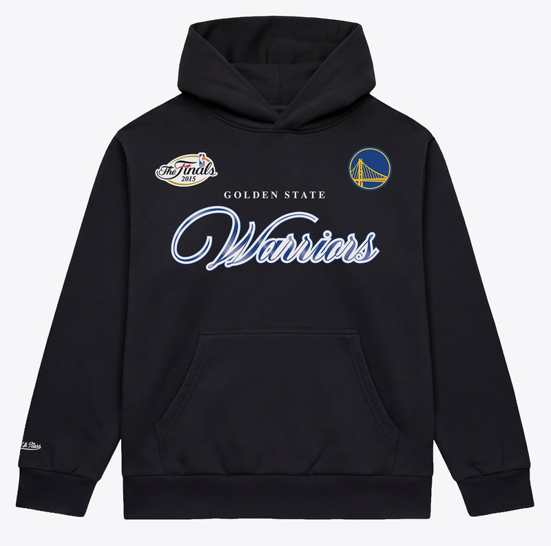 Mitchell & Ness Golden State Warriors Black Legacy Made Hoodie