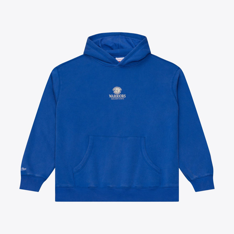 Mitchell & Ness Golden State Warriors Royal Core Essentials Fleece Hoodie
