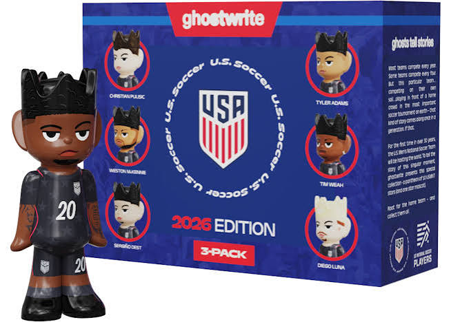 2026 ghostwrite x U.S. Men's National Team "2026 Edition" 3-Pack Blind Box