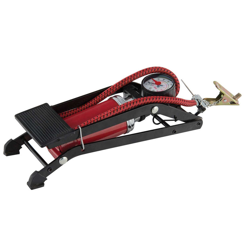 Franklin Sports High Pressure Foot Pump - Steel Construction
