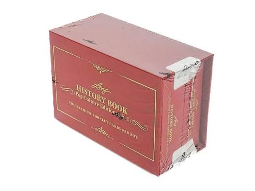 2024 Leaf History Book Pop Culture Edition Chapter 1 Hobby Box