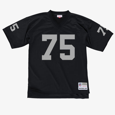 Mitchell & Ness Howie Long Los Angeles Raiders 1988 Black Legacy Player Jersey