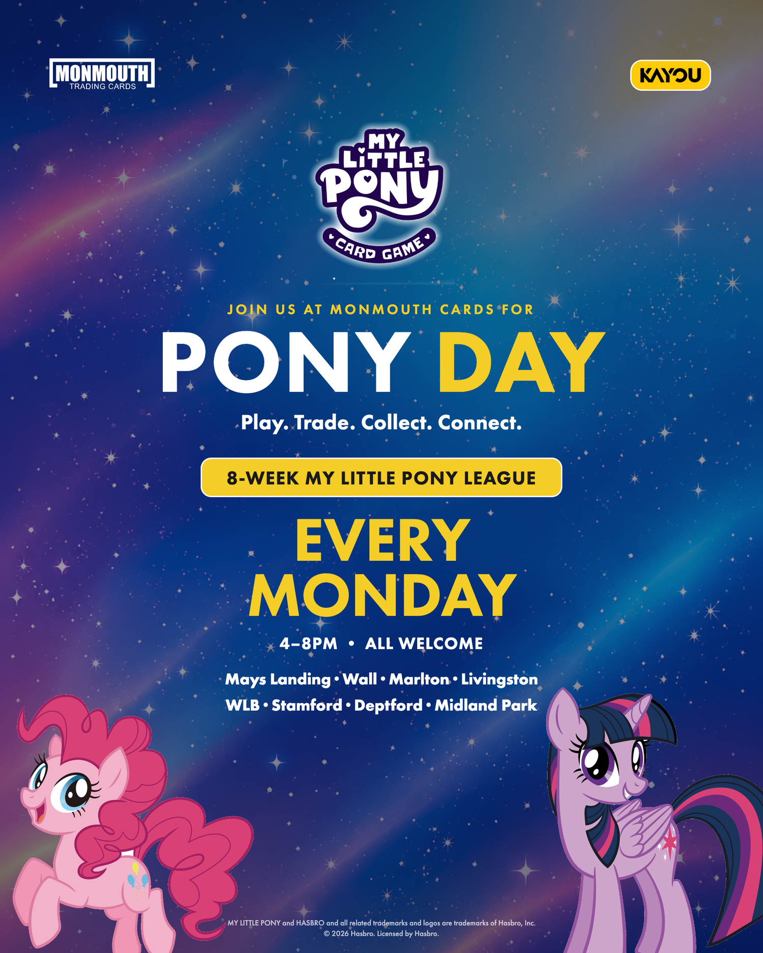 My Little Mondays | Monmouth Cards, Marlton, NJ: A My Little Pony Community Hub