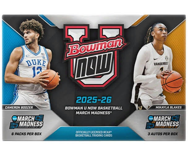 2025-26 Bowman U NOW Basketball March Madness Hobby Box