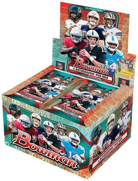 2026 Bowman Football Live Jumbo Box Break - Live Break #3