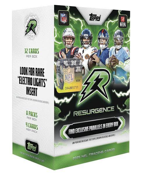 2025 Topps Resurgence Football Blaster Box
