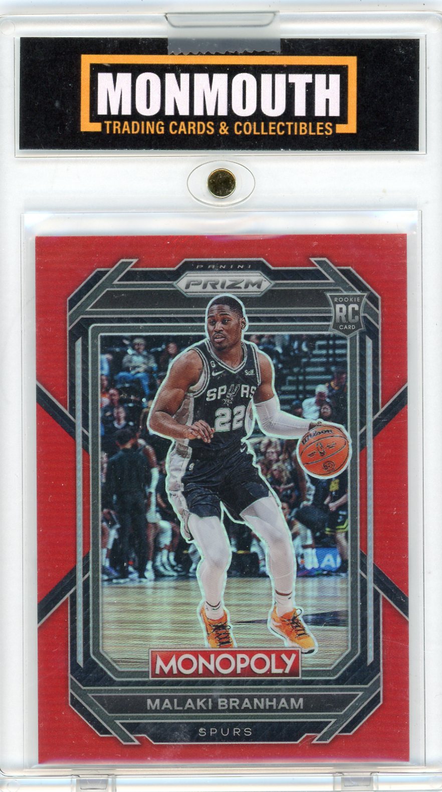 2022 Panini Prizm Monopoly Malaki Branham #81 RC /99