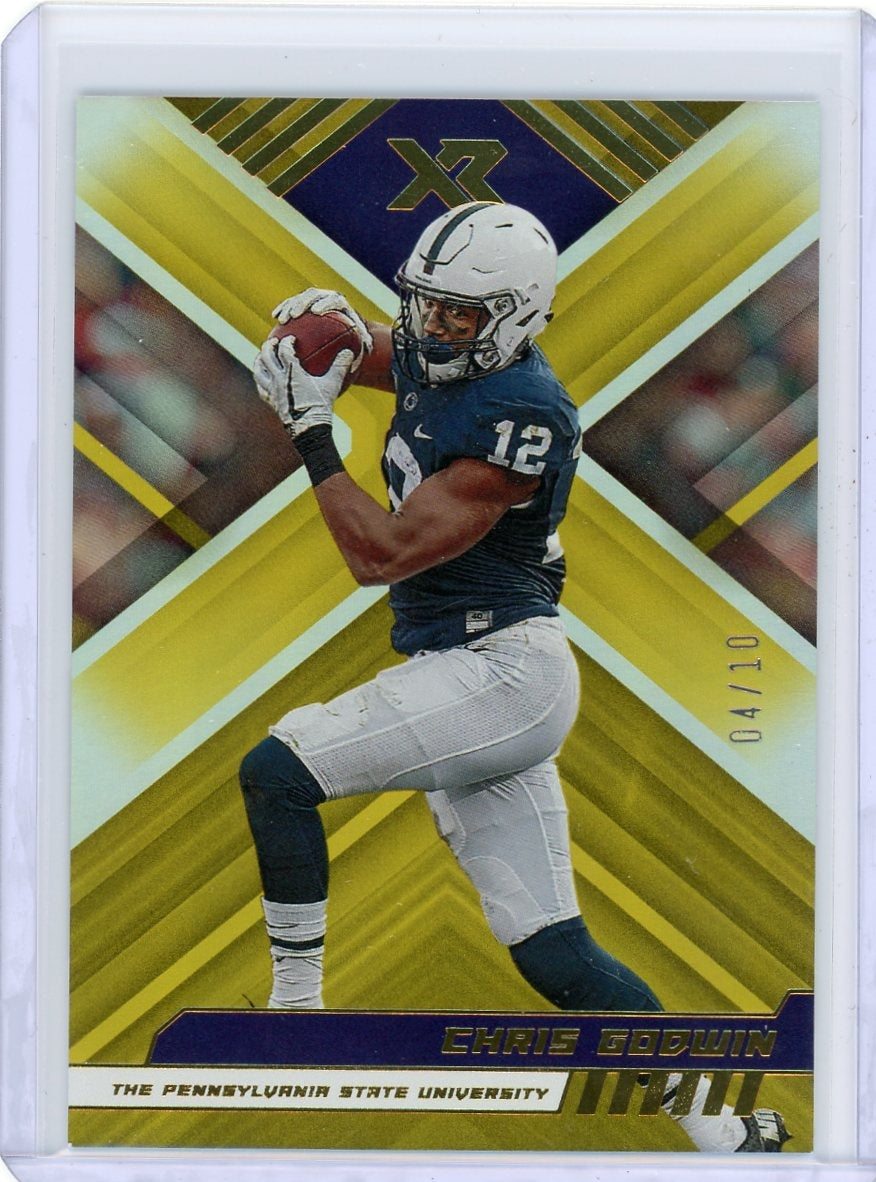 2023 Panini Chronicles XR #24 Chris Godwin GOLD /10 PSU