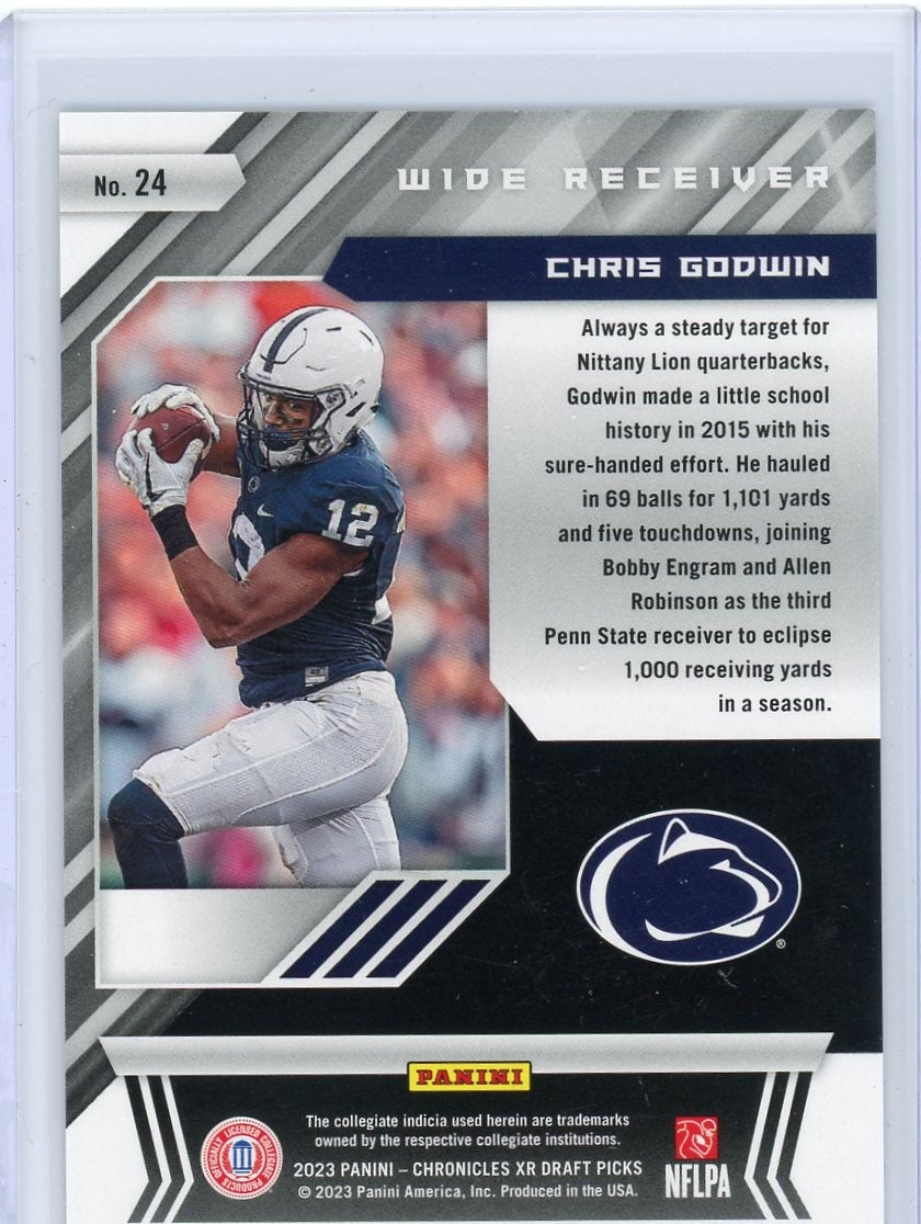 2023 Panini Chronicles XR #24 Chris Godwin GOLD /10 PSU