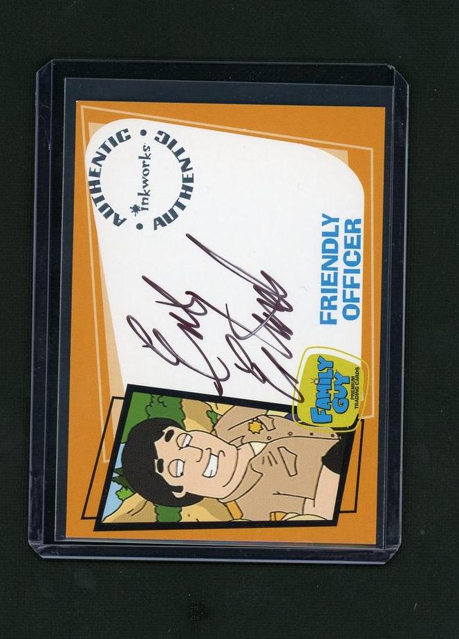 Inkworks Family Guy #A3 Erik Estrada Auto