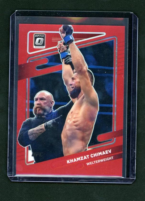 2022 Panini Donruss Optic #72 Khamzat Chimaev Prizm /199