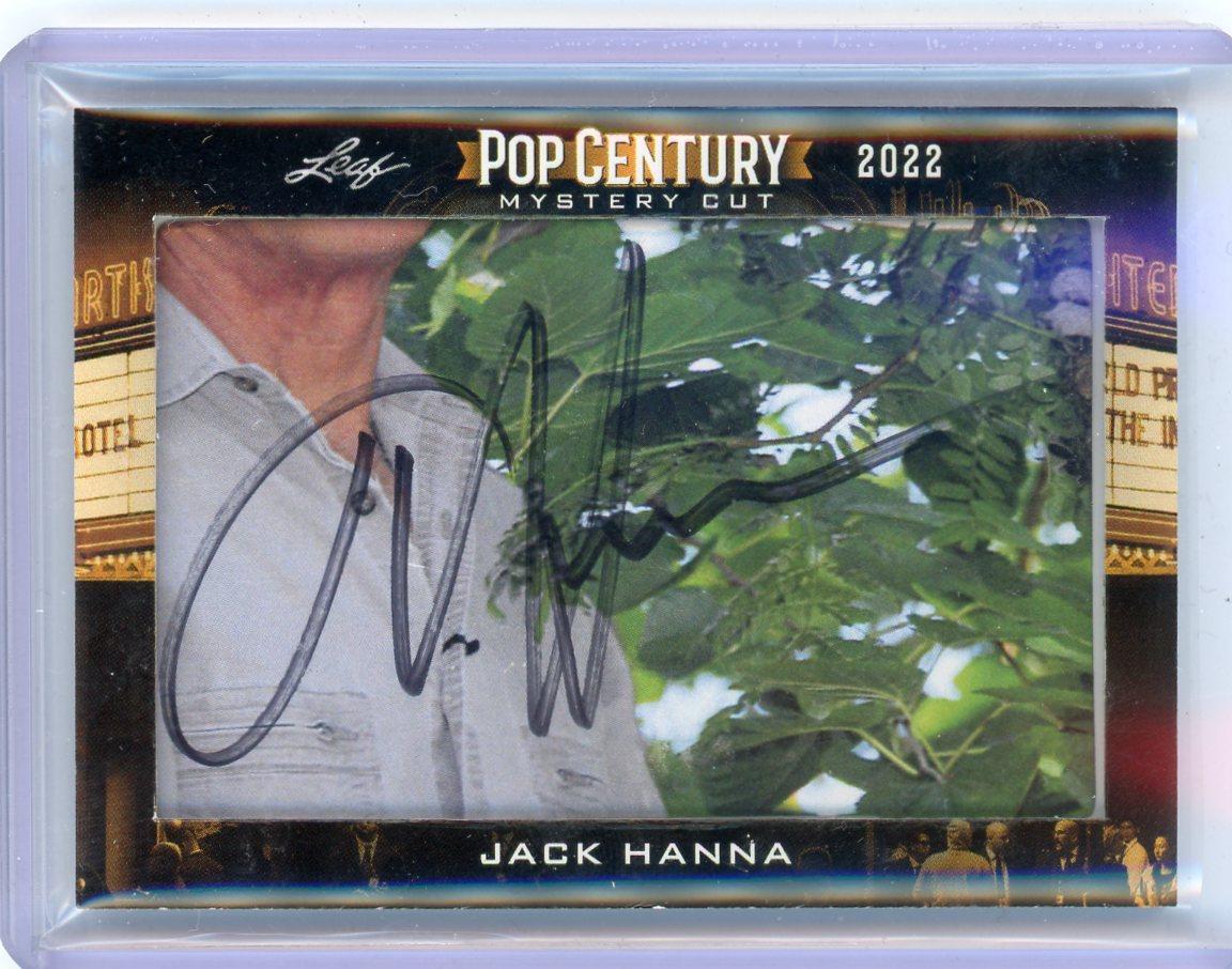 2022 Leaf Pop Century Mystery Cut Jack Hanna M-JH1 Auto