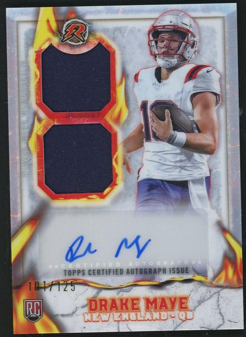 2025 Topps Resurgence Ignite Drake Maye #IPA-DM RC RPA /125