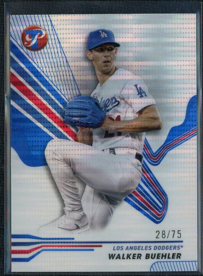 2024 Topps Pristine #107 Walker Buehler /75 Los Angeles Dodgers