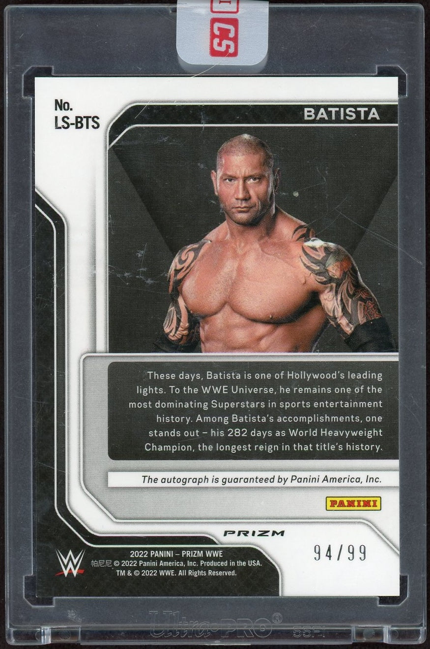 2022 Panini Prizm LS-BTS Batista Legendary /99 Auto