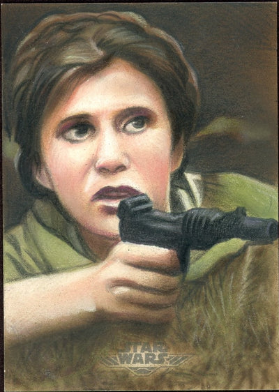 Star Wars Battle Plans Sketch Card by Dan Tearle