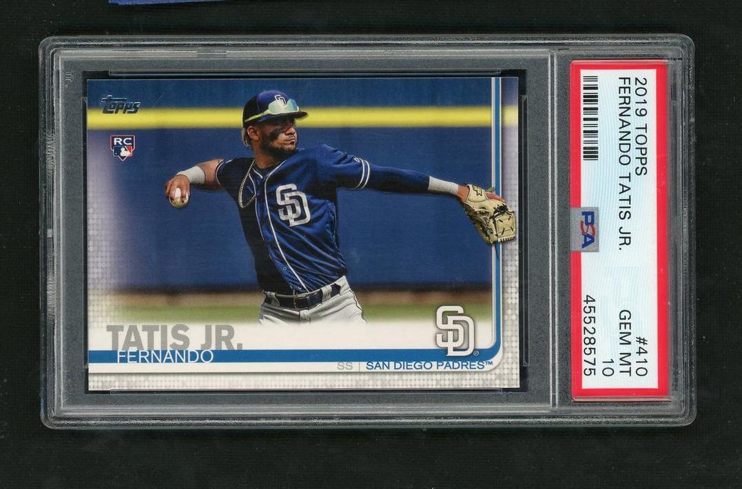 2019 Topps Series 2 Fernando Tatis Jr. #410 RC PSA 10