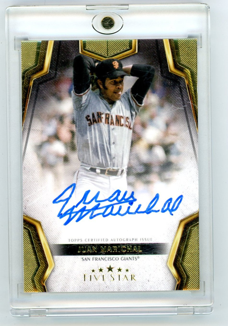 2024 Topps Five Star #FSA-JM Juan Marichal Five Star Career Auto 