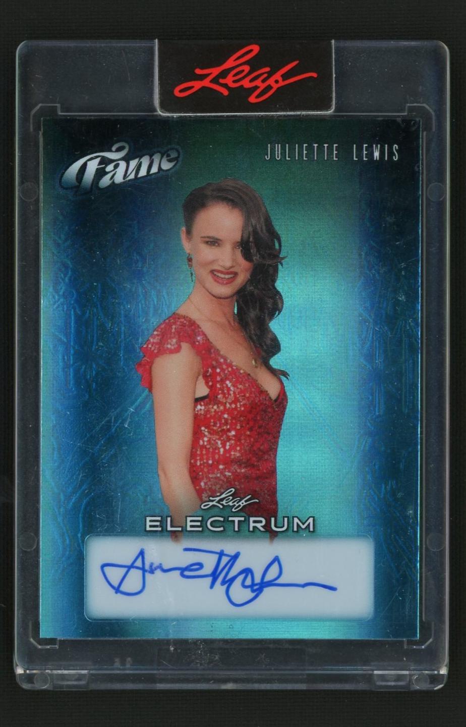 2024 Leaf Fame Electrum Juliette Lewis #F-JL1 Auto