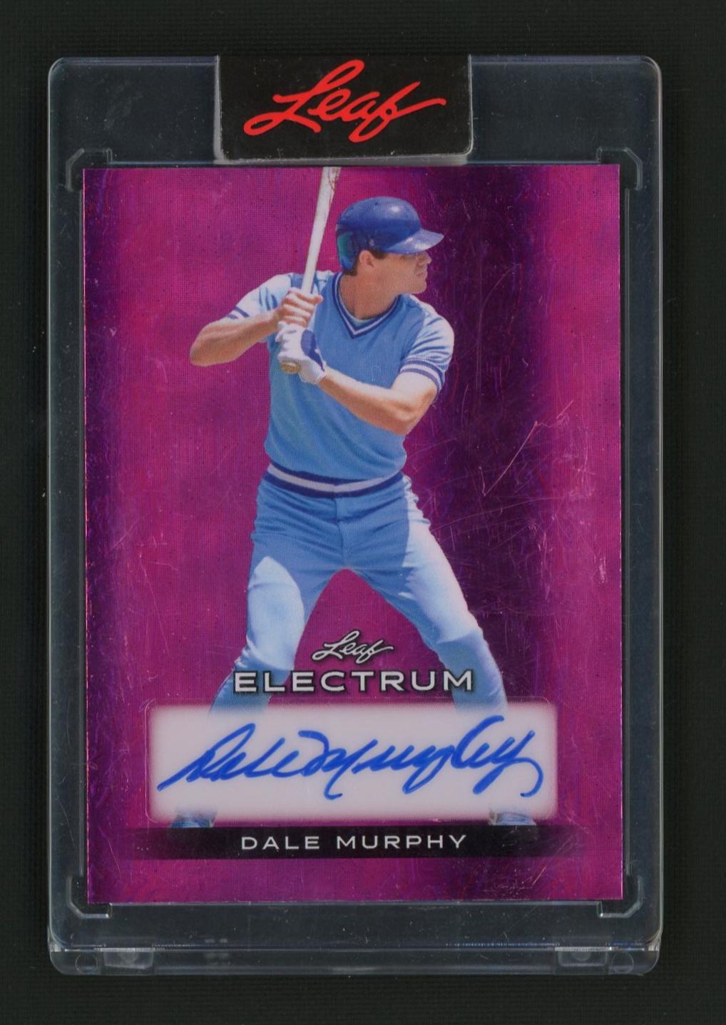2021 Leaf Electrum BA-DM1 Dale Murphy Auto