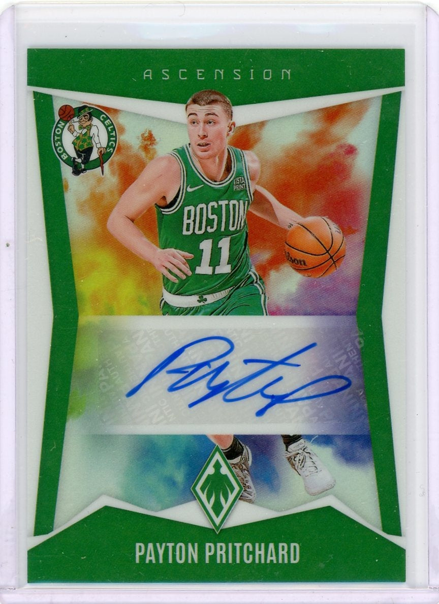 2023 Panini Phoenix #AA-PYP Payton Pritchard Ascension /99 Auto Boston Celtics