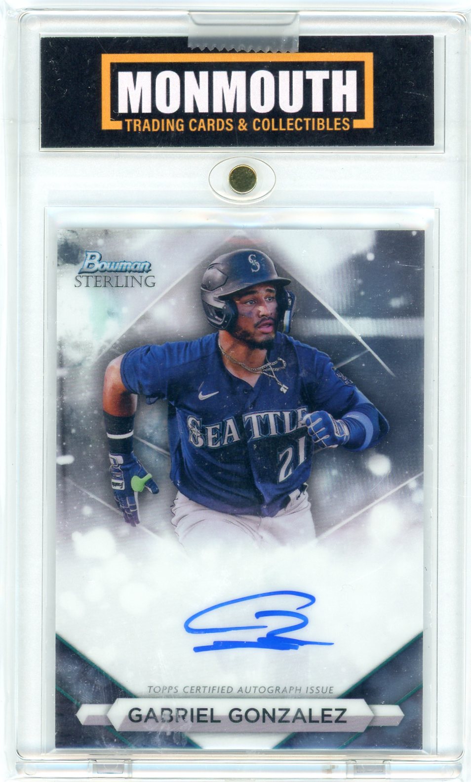 2023 Bowman Sterling Prospect Autographs Gabriel Gonzalez #PAGG