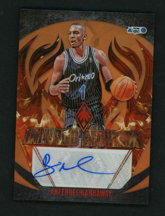 2022 Panini Prizm Anfernee Hardaway Mettle of Metal Orlando Magic Auto