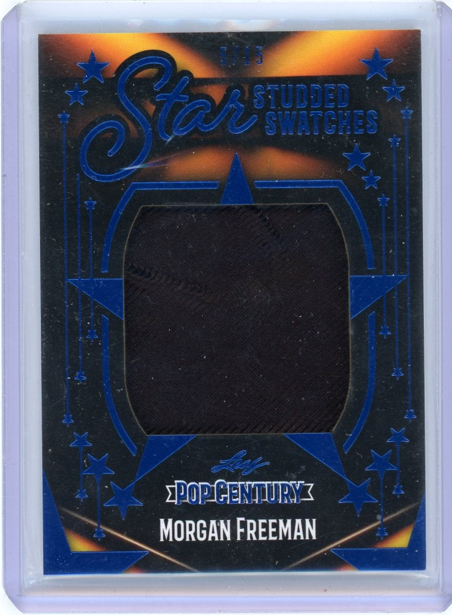 2023 Leaf Pop Century #SSS-38 Morgan Freeman Star Studded Swatches /15 Wardrobe