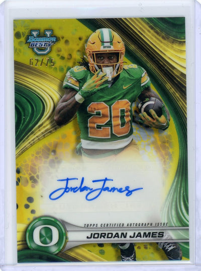 2024 Bowman University Best Jordan James Auto #BOA-JJ /75