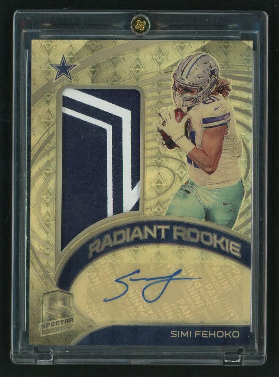 2021 Panini Spectra Prizm Simi Fehoko #RRS-SF RPA Auto 1/1