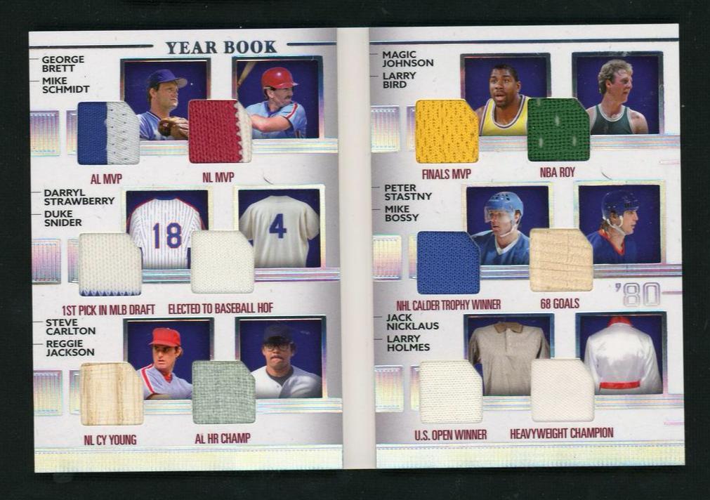 1980 Leaf History Book YB-5 Various Players