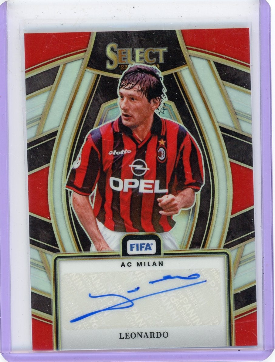 2023 Panini Select #SS-L Leonardo Prizm Auto AC Milan