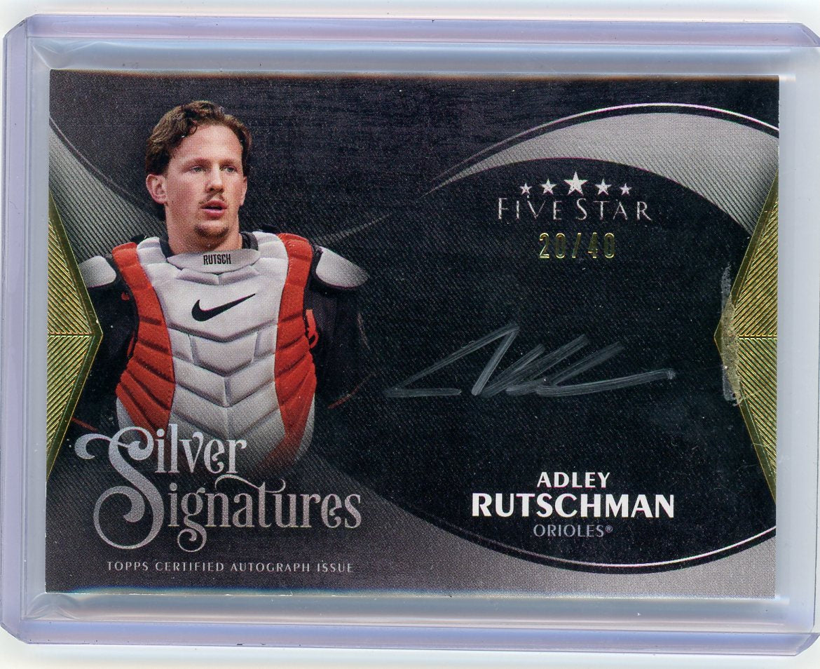 2024 Topps Five Star Silver Signatures /40 Adley Rutschman