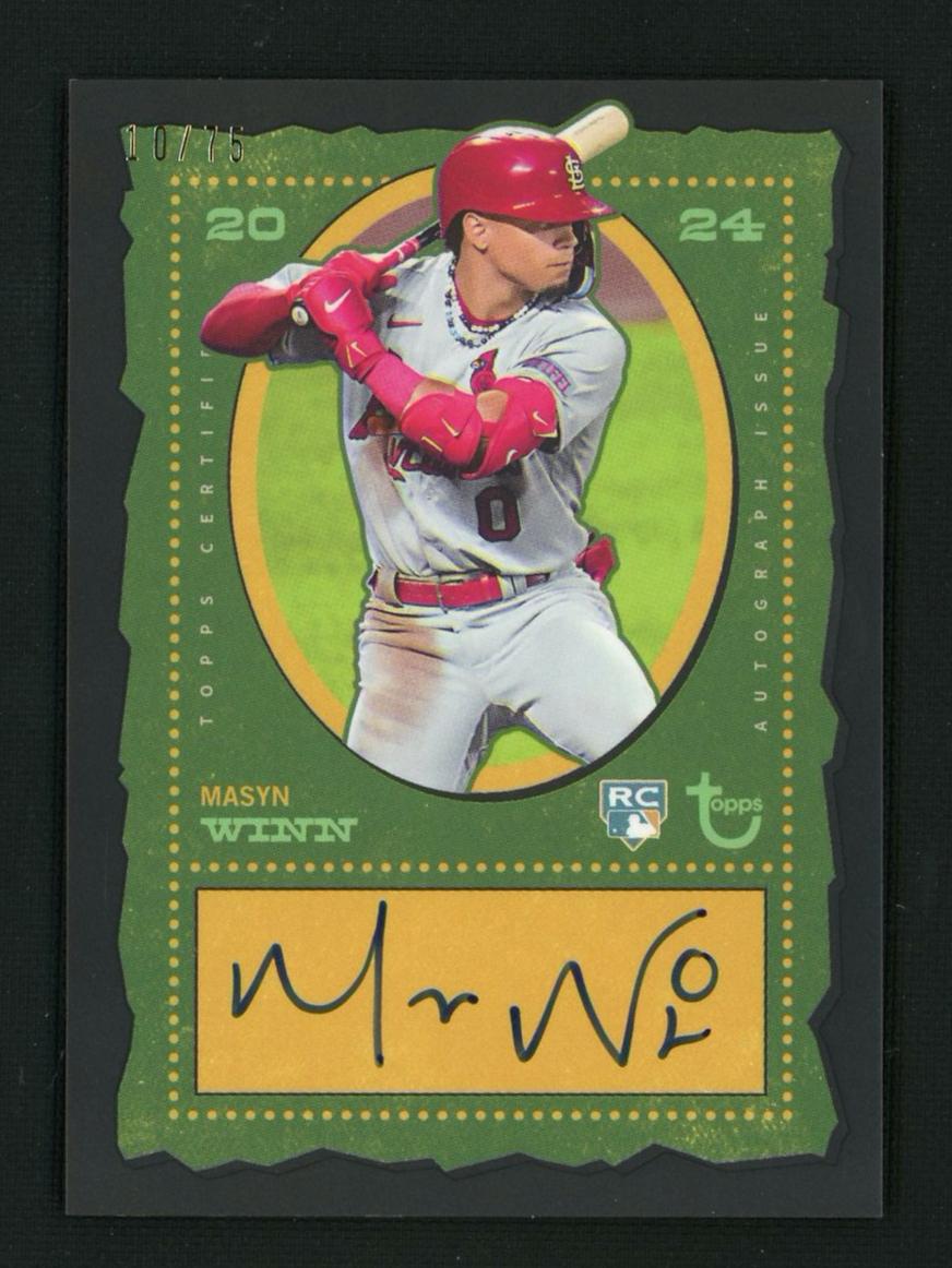2024 Topps Brooklyn Masyn Winn #AC-MW RC Auto /75
