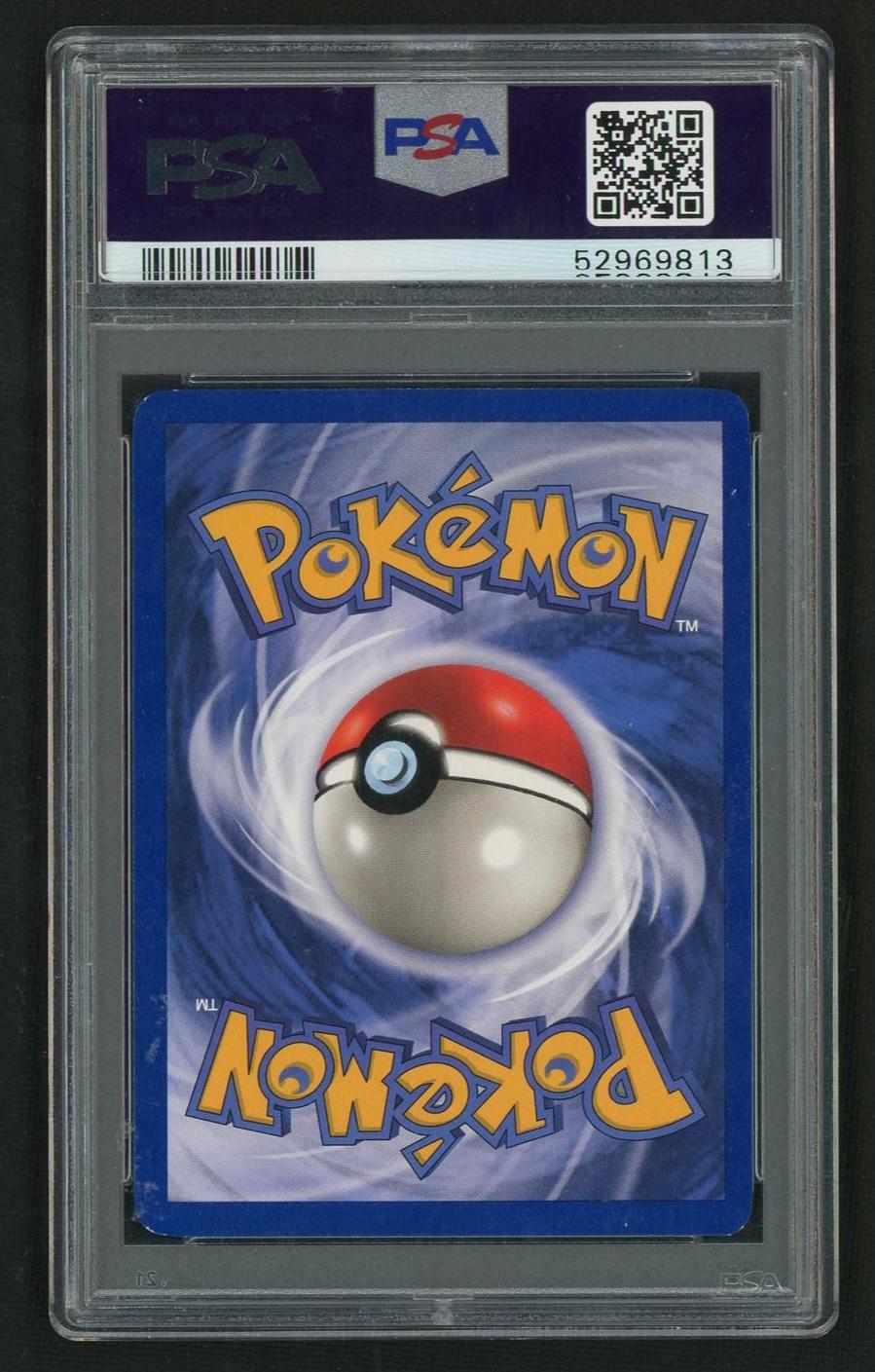 1999 Pokemon Base Set #1 Alakazam PSA 8