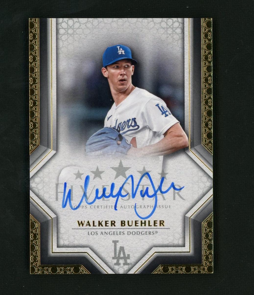 2023 Topps Five Star Walker Buehler #FSA-WBUE Auto