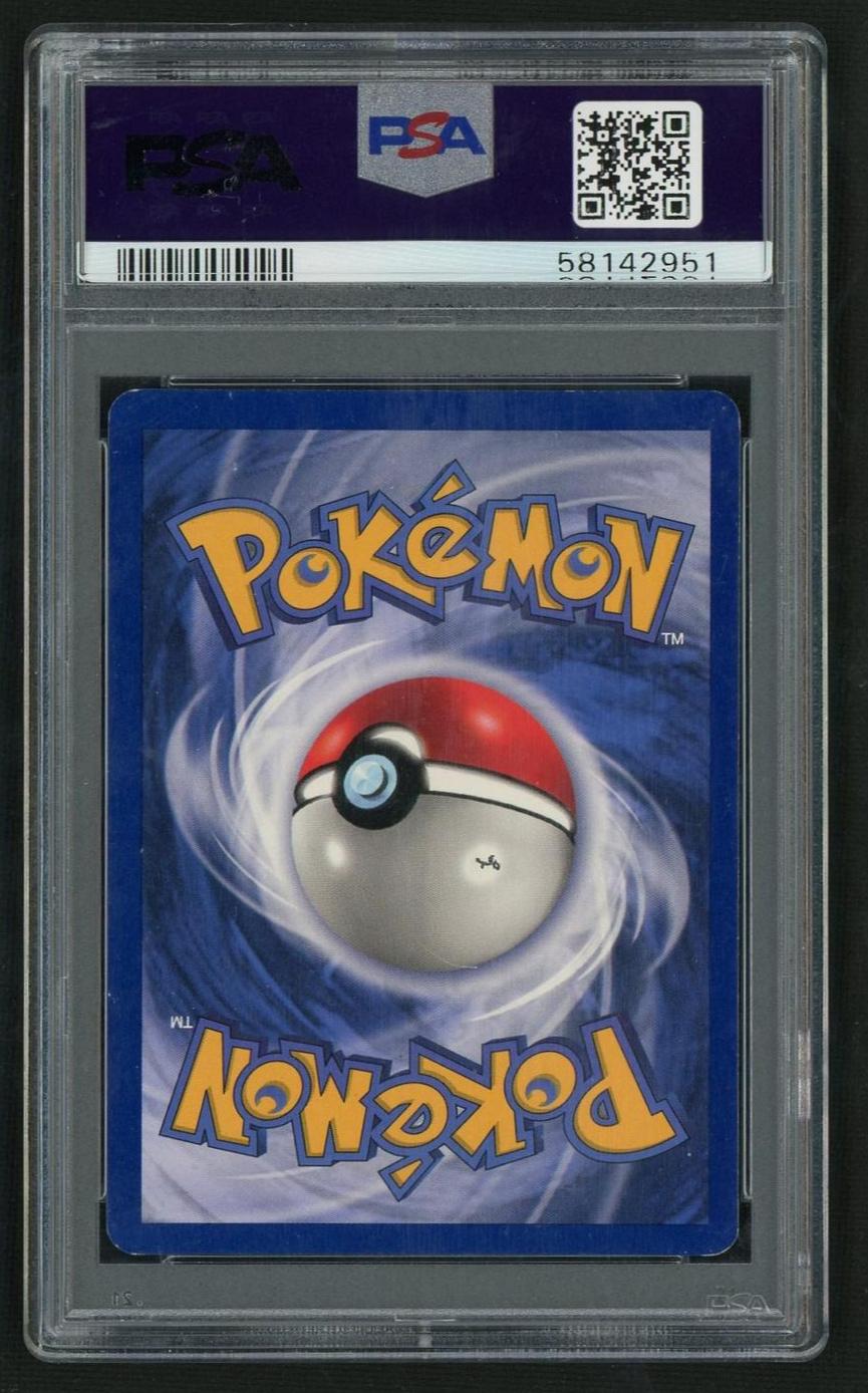 1999 Pokemon Fossil #3 Ditto 1st Edition Holo PSA 8