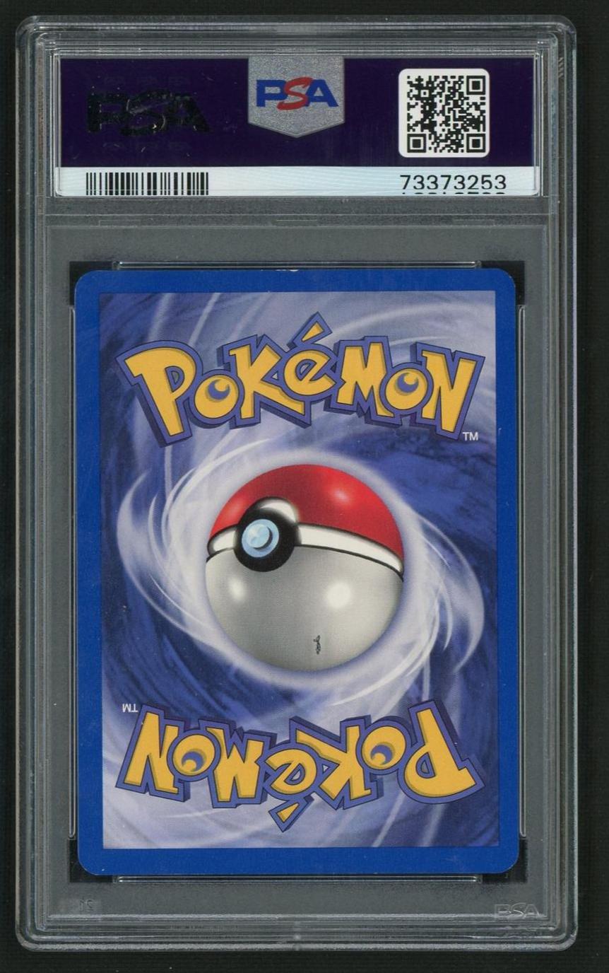 2000 Pokemon Italian Fossil #10 Lapras-Holo PSA 8