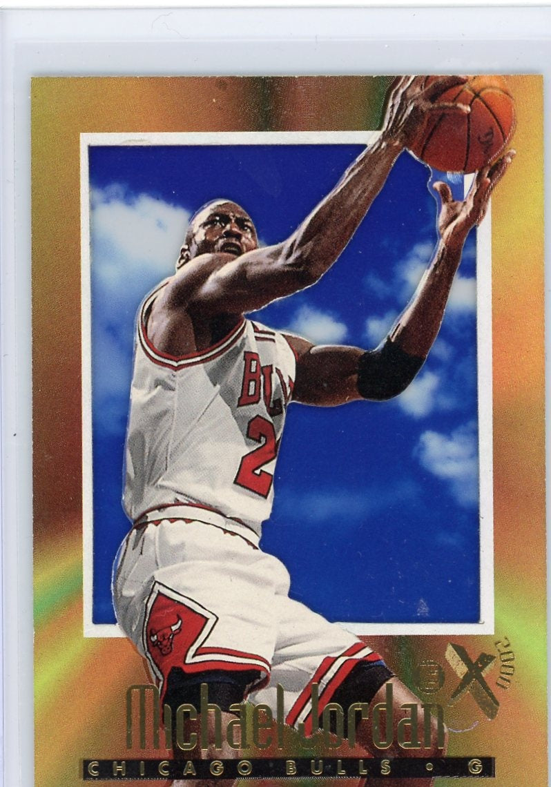 1997 SkyBox EX-2000 #9 Michael Jordan Chicago Bulls