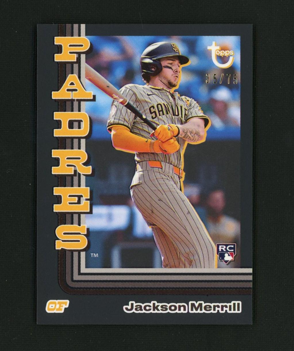 2024 Topps Brooklyn Collection Jackson Merrill #19 RC /75
