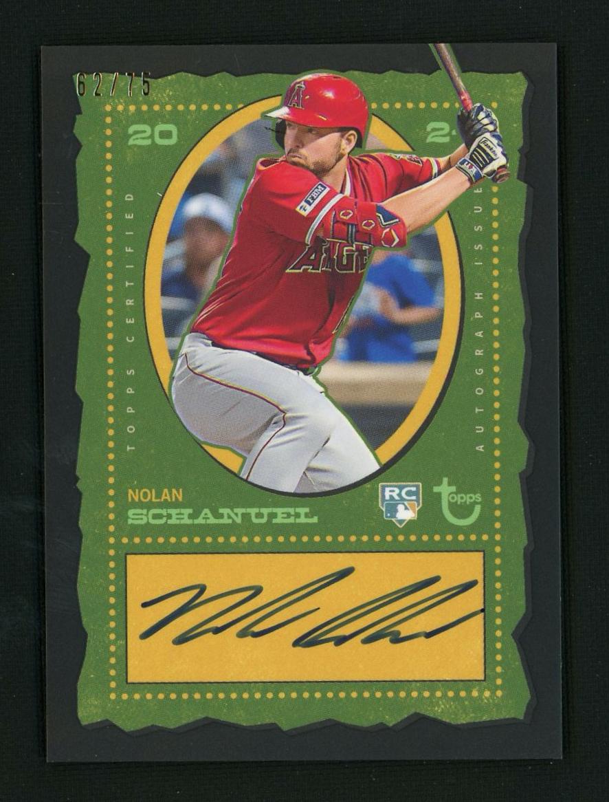 2024 Topps Brooklyn Autograph Nolan Schanuel #AC-NS RC /75