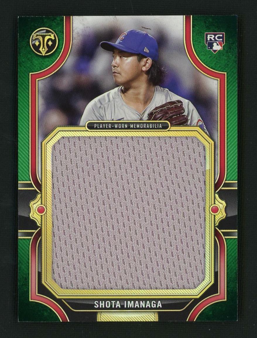 2024 Topps Triple Threads Shota Imanaga #RJR-SI RC Patch /27